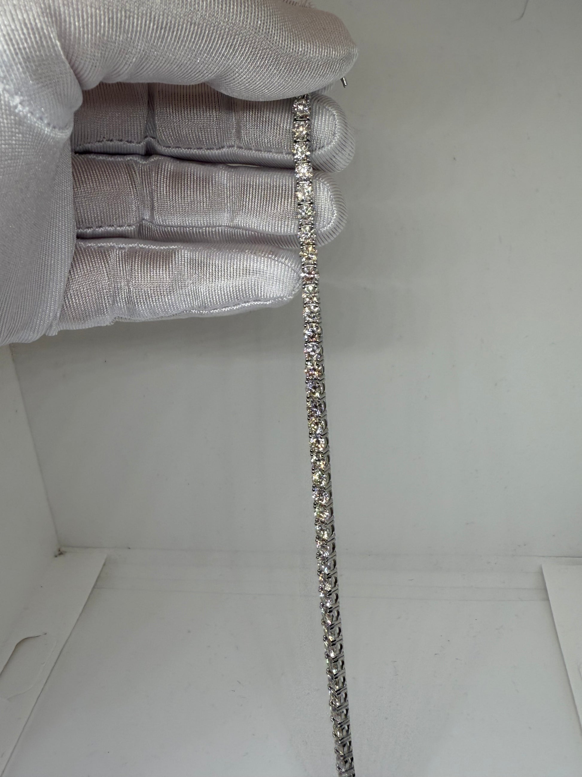 Bracciale Tennis in moissanite 4mm