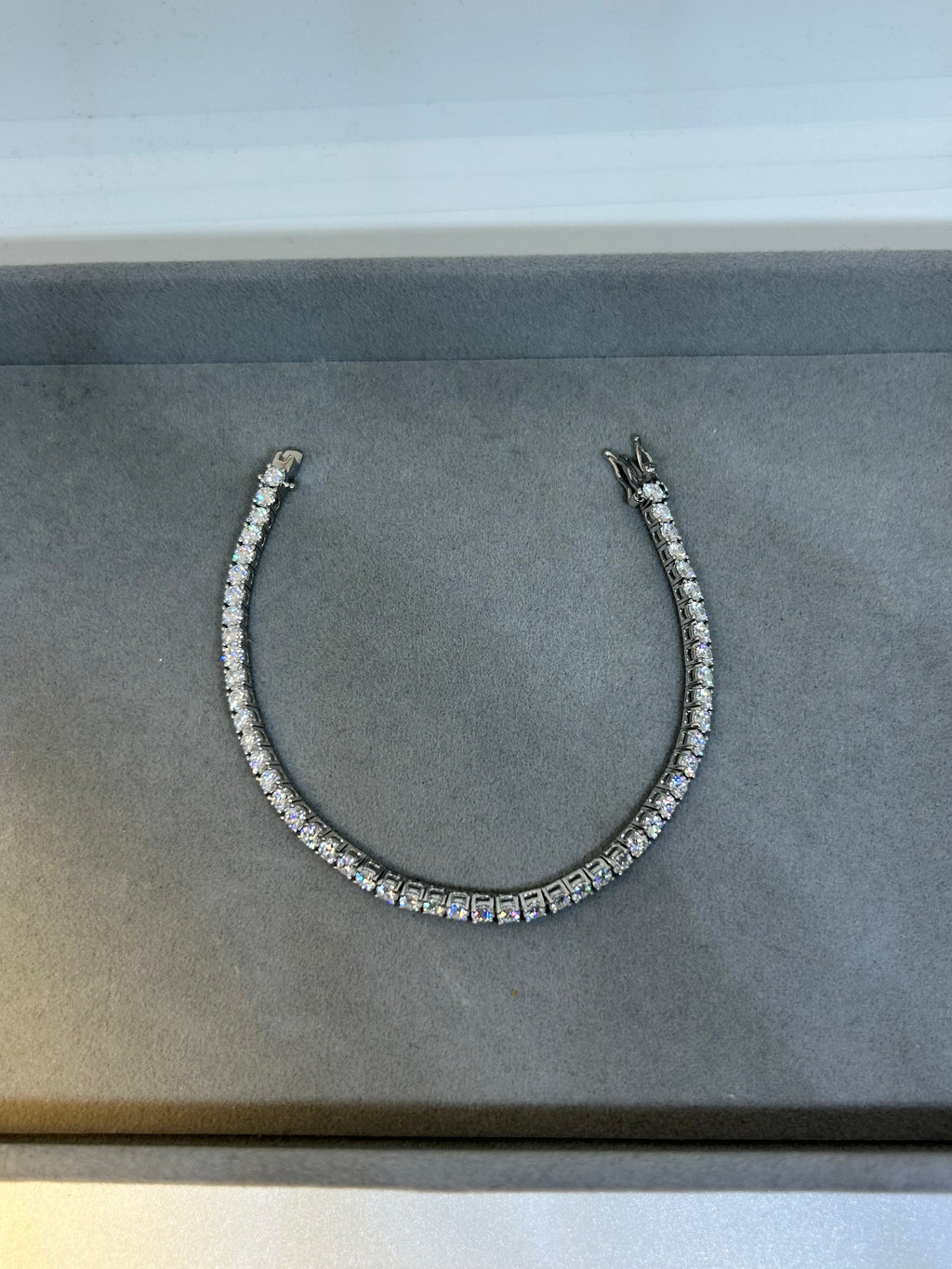 Bracciale Tennis in Moissanite 3mm