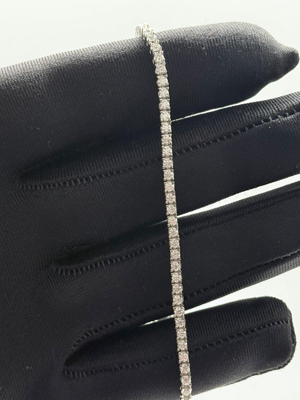 Bracciale tennis moissanite 2mm