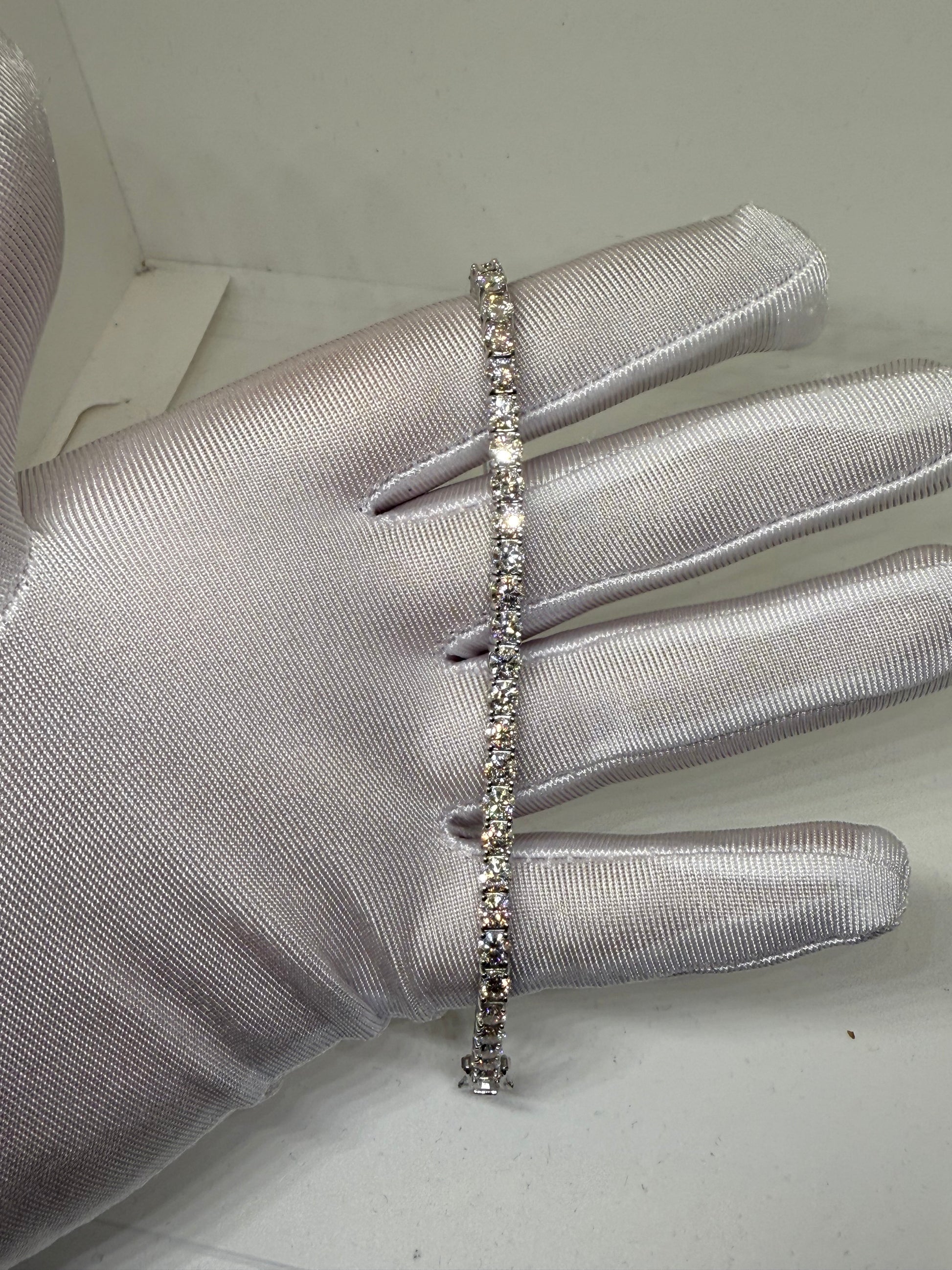 Bracciale Tennis in moissanite 4mm