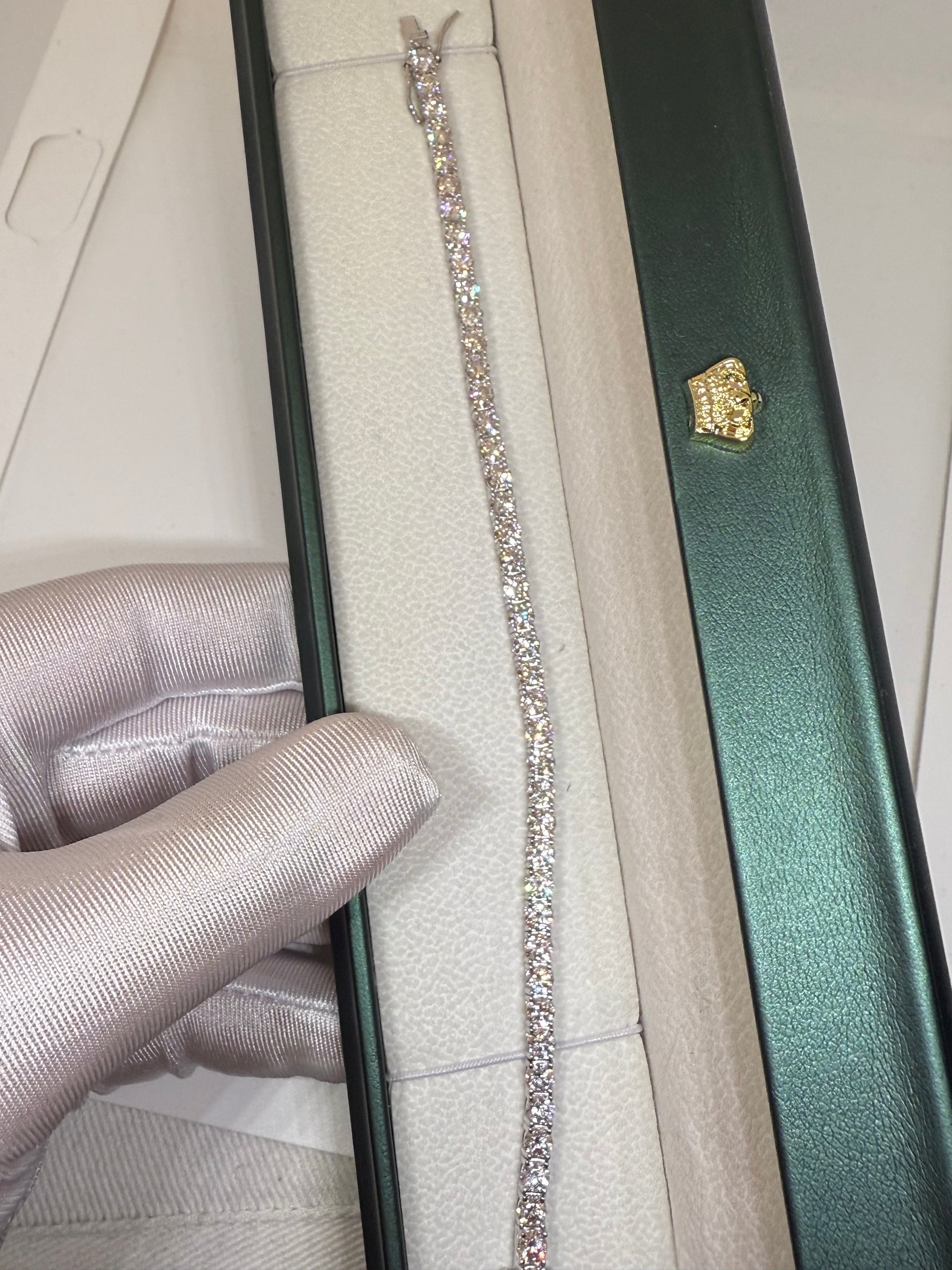 Bracciale Tennis in moissanite 4mm