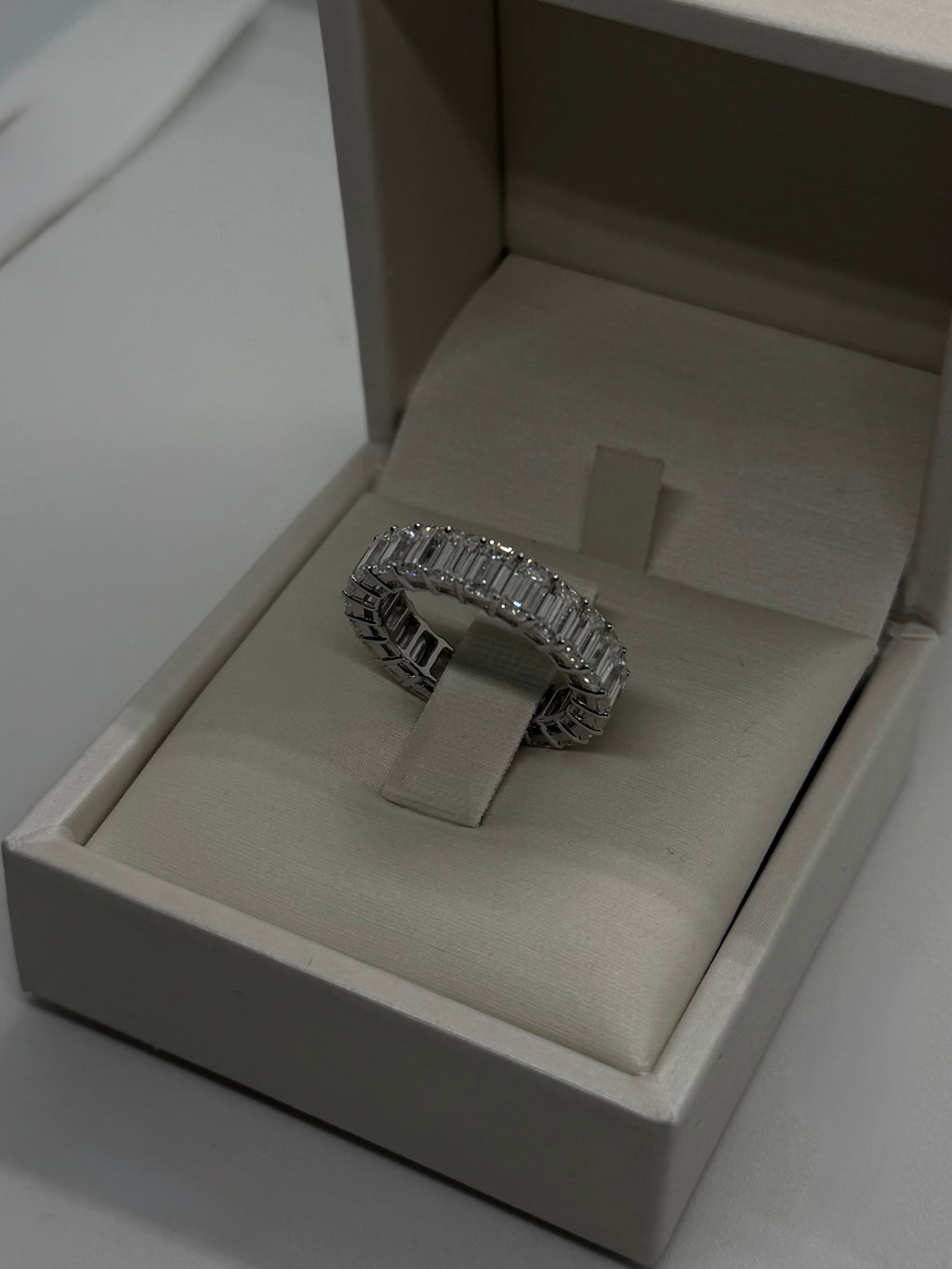 Eternity In Moissanite Baguette