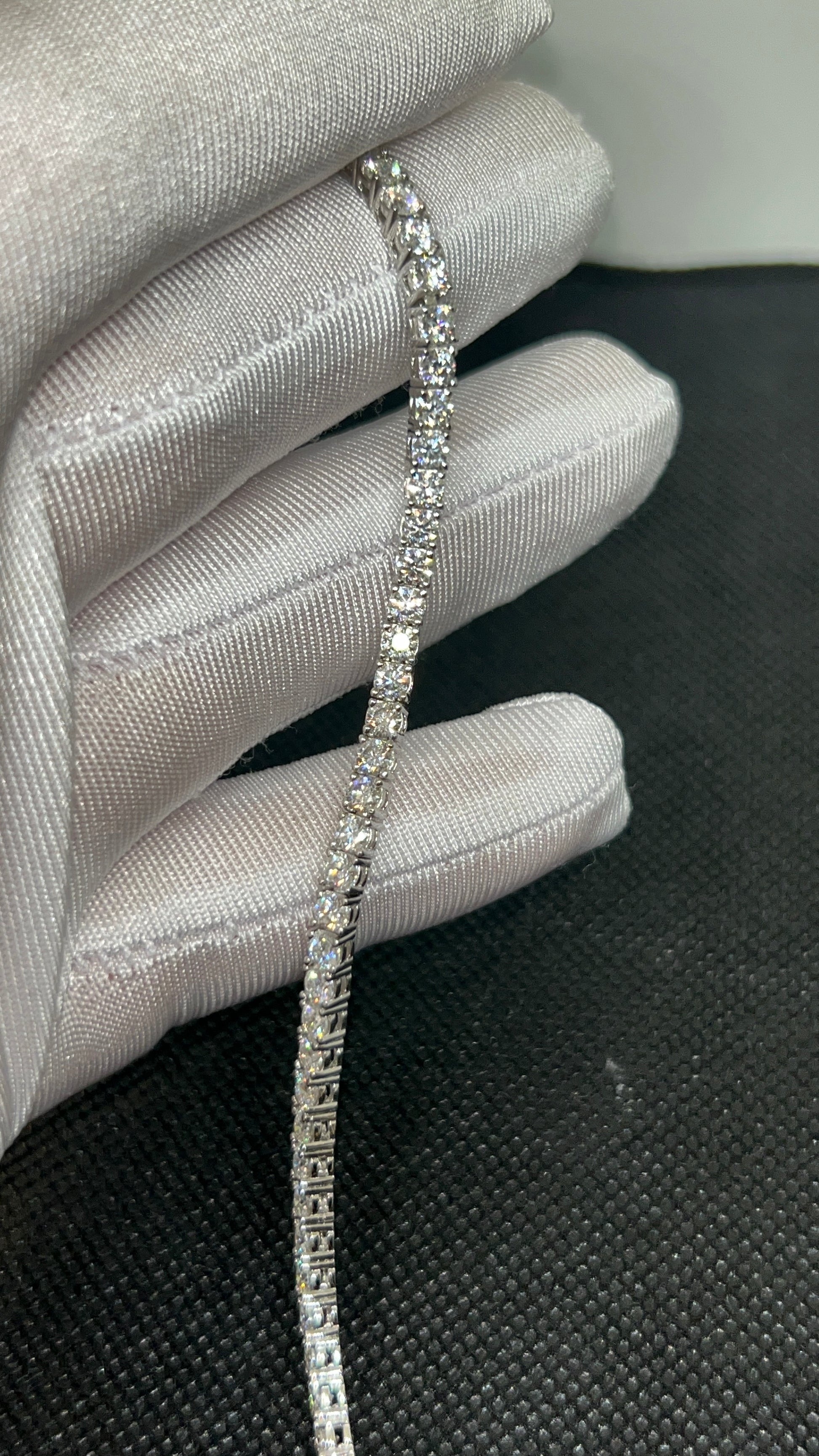 Bracciale Tennis in Moissanite 3mm