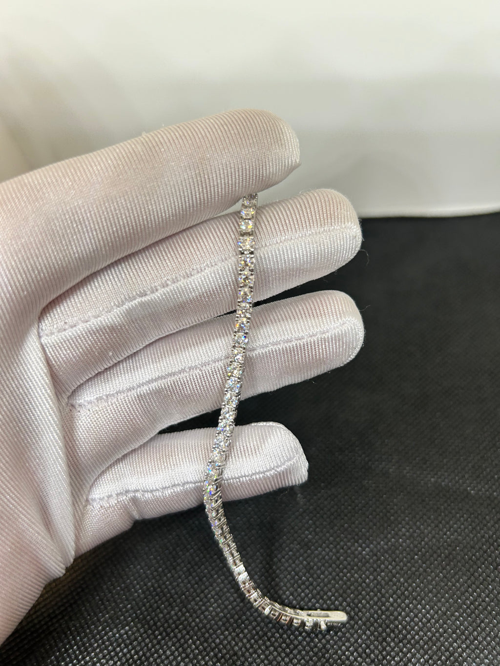 Bracciale Tennis in Moissanite 3mm