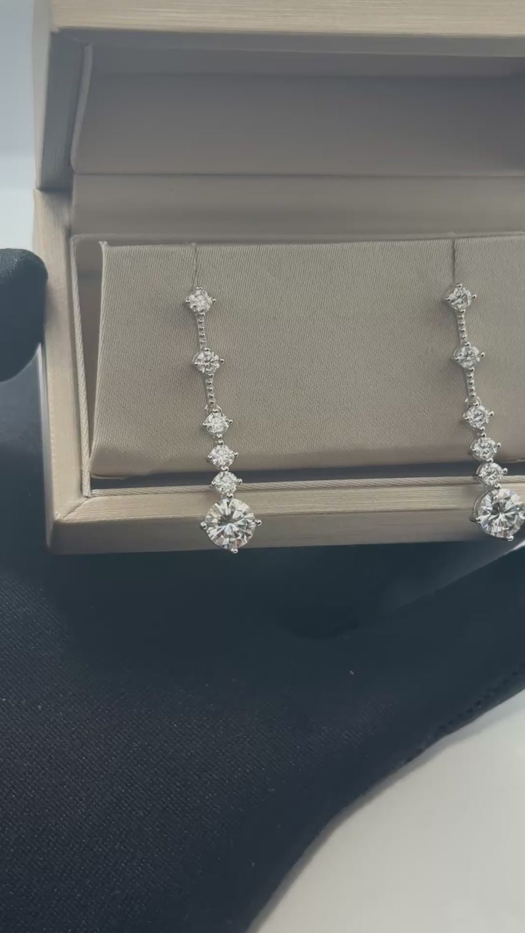 Orecchini Cascata di Luce