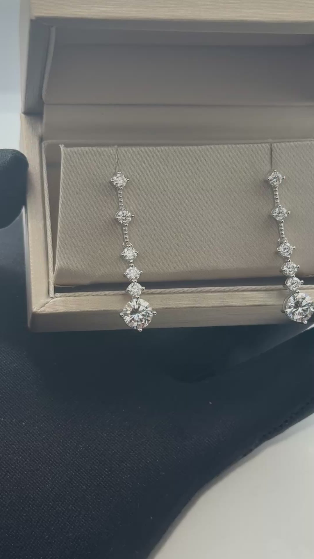 Orecchini Cascata di Luce